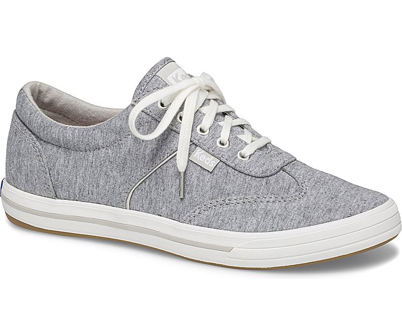 Keds Women's Courty Jersey Deep Grey Lace Up Shoes - BS8460179